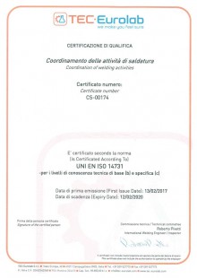 UNI EN ISO 14731
